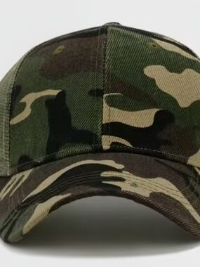Camouflage Mesh Back Trucker Cap - Green Camo